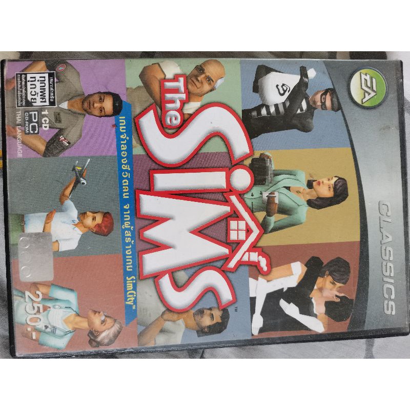 The Sims 1 แผ่นแท้พร้อมซีเรียลโค้ดในกล่อง