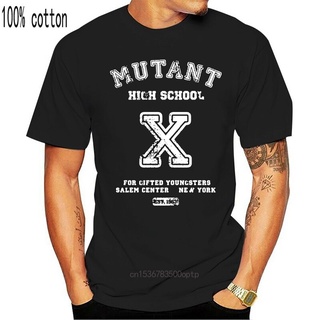 ใหม่ เสื้อยืด ผ้าฝ้าย พิมพ์ลาย Mutant X High School สําหรับผู้ชาย 2022S-5XL