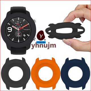 เคสซิลิโคนกันกระแทกสำหรับ Huami Amazfit GTR 42/47 มม สาย Amazfit gtr 47mm lite สาย silicone strap for amazfit gtr lite 47mm watch band