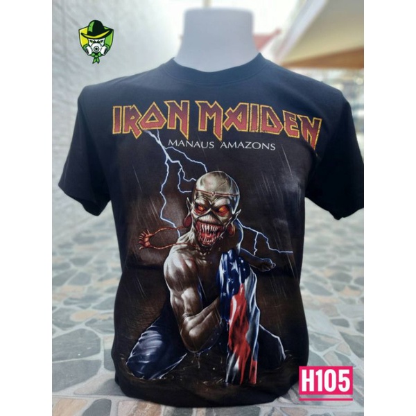 เสื้อวง Iron Maiden ( Manaus Amazons )