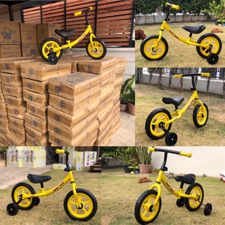 จักรยานทรงตัวพี่หมี- Balance Bike หรือจักรยานทรงตัว ล้อ 12 นิ้ว- เบาะกับแฮนสามารถปรับสูง - ต่ำได้นะค่ะ-