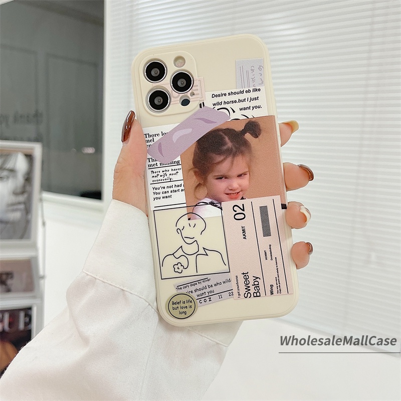 เคส ซิลิโคน Realme 5S 5 5i 6i C11 C20 C20 C15 C12 C11 2021 C21Y C25S C20A C17 7i C1 C2 C3 C3i Realme Narzo 20 10 Happy Boy Couple Shatter-resistant Mobile Phone Case #8