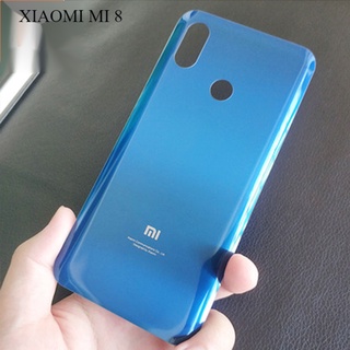 ฝาครอบแบตเตอรี่ด้านหลัง พร้อมกาว สําหรับ Xiaomi mi 8 mi8