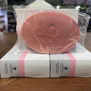 สบู่ฮาโรเกต Harrogate soap 50g สีชมพู กลิ่น victorian rose