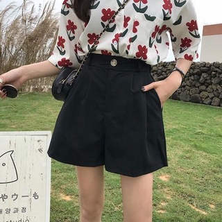 🔥JOJO🔥SummerWomens2021NewKoreanStudentPantsAll-matchLooseCasualPantsHighWaistThinWideLegPantsShorts