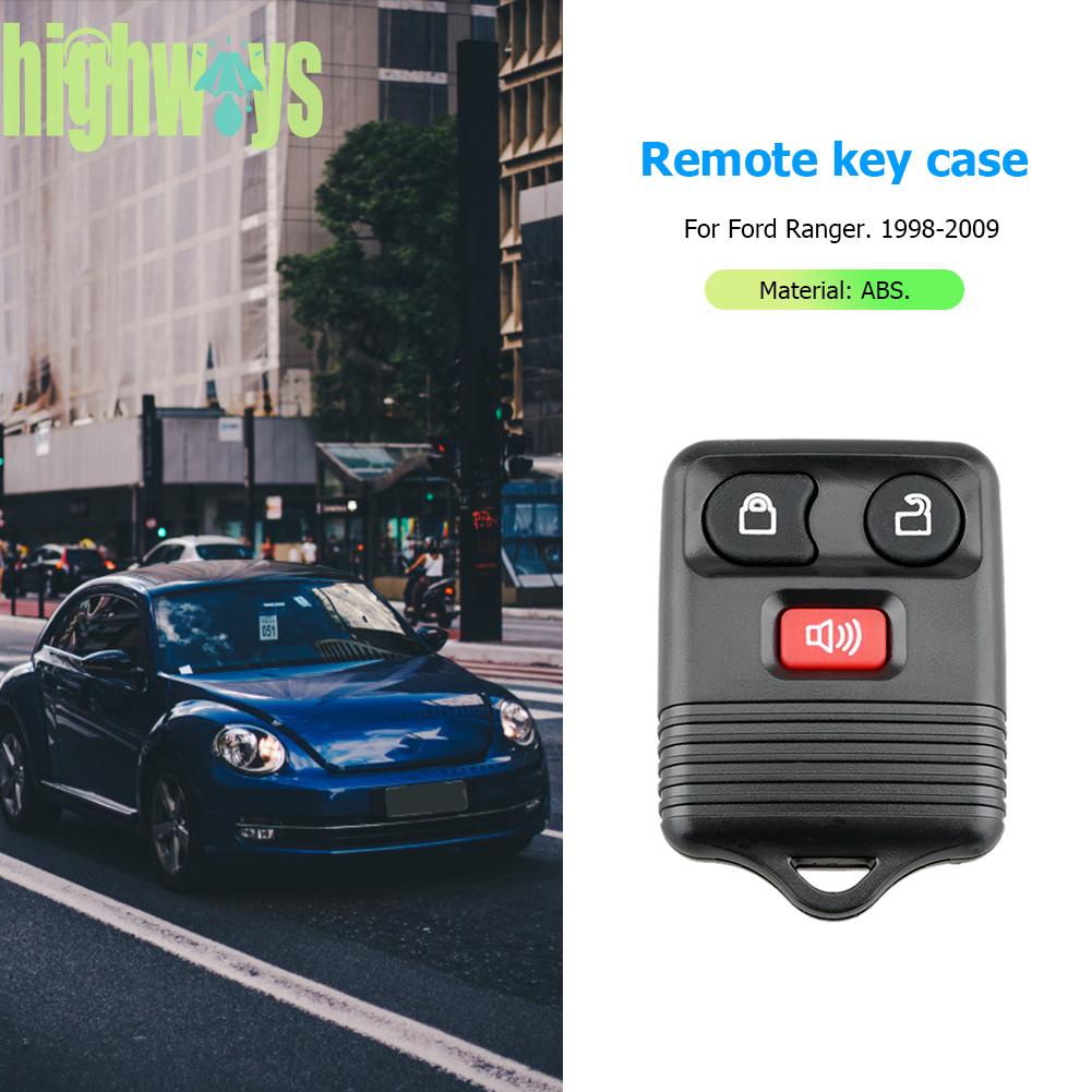 Ready Stock 3 Buttons Car Key Fob Case Replacement Shell for Ford ...