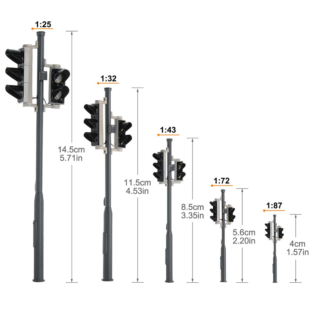 รุ่น：2cs Model Traffic Singal Red/Green and Red/Yellow/Green Road ...