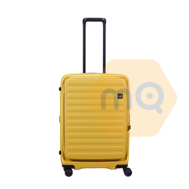 Lojel Cubo 1 กระเป๋าเดินทางมัสตาร์ด ขนาดกลาง 25 นิ้ว
