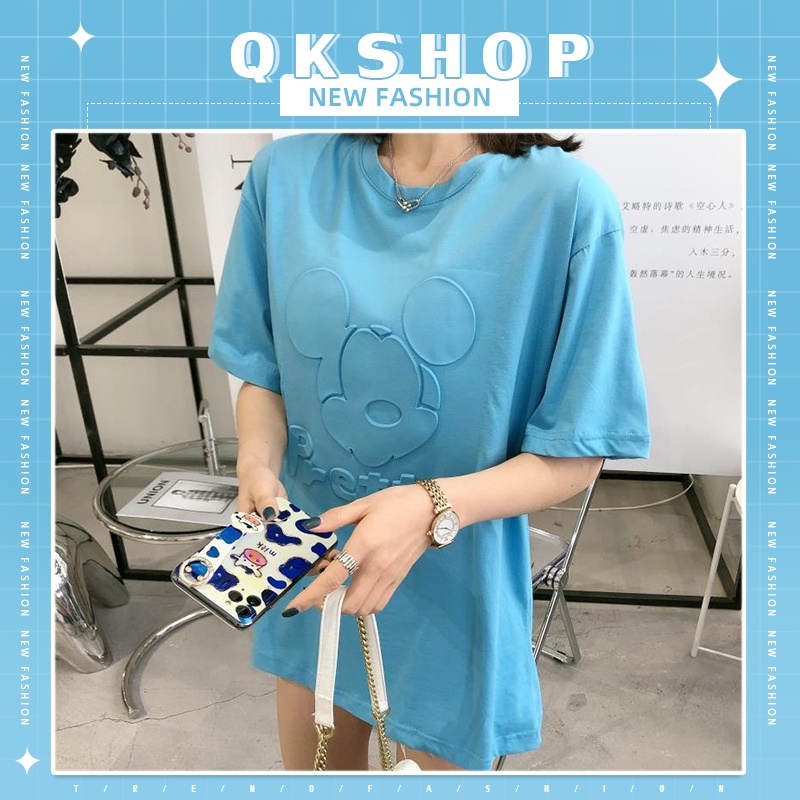 QKshop ☁️ลายการ์ตูนสุดน่ารักฮิตสุด สาวกการ์ตูนเรื่องนี้ต้องจัดเลย☀️ เสื้อยืดรุ่นนี้ห้ามพลาด ใส่แล้วดูดีสุดๆ🐬💖
