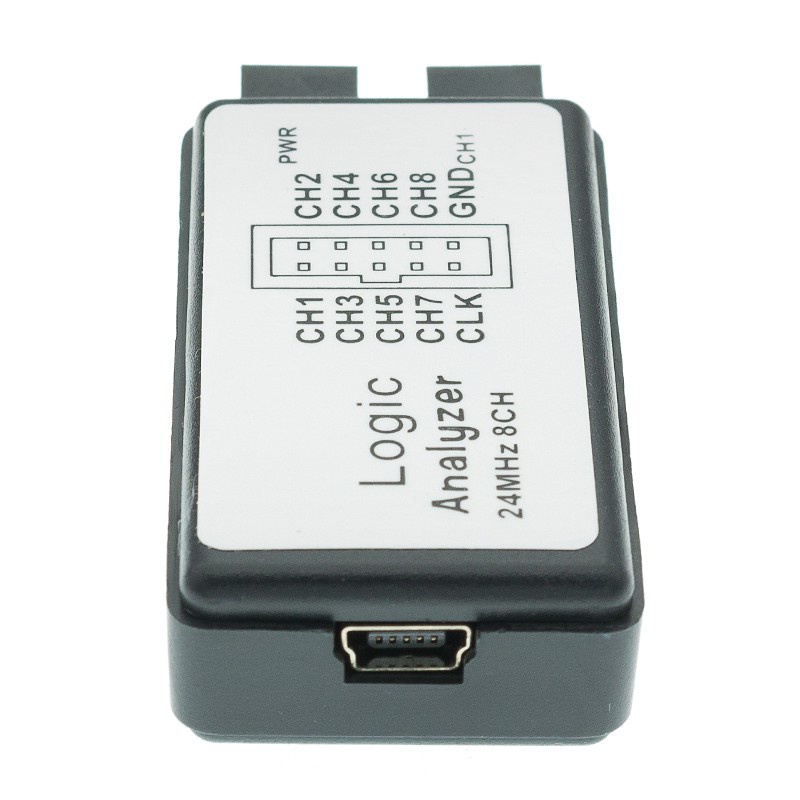 เครื่องวิเคราะห์ตรรกะ USB 24MHz 8 ช่อง 24M/วินาที สําหรับ ARM FPGA Logic Analyzer Logic 24M 8CH - รูปที่ 5