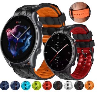 สายนาฬิกาข้อมือ ลายฟุตบอล สําหรับ Huawei Watch GT 3 GT 3 pro GT 2 GT2 pro Amazfit GTR 3 GTR3 pro Amazfit GTR 2 GTR 2e Garmin Venu 2 Garmin forerunner 255