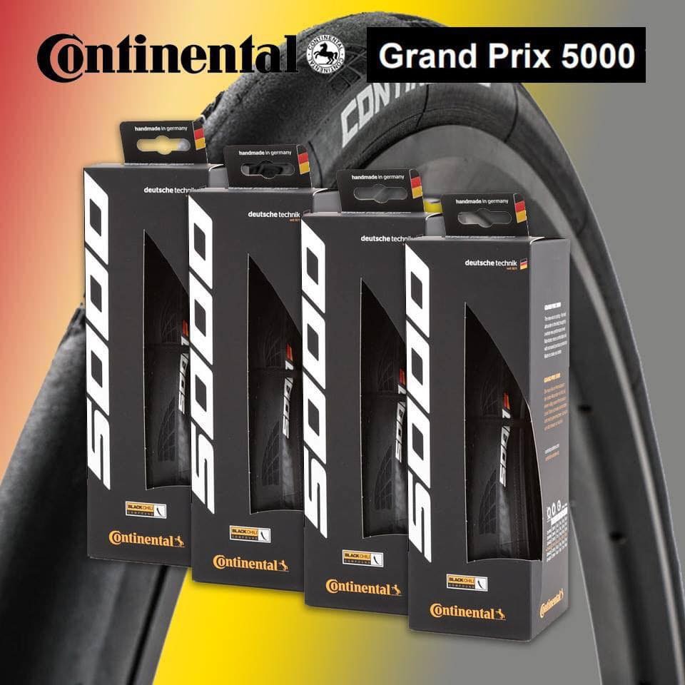 ของแท้ศูนย์ ยาง Continental GP 5000s Clincher / Tubeless ยางเสือหมอบ Continental Grand Prix 5000