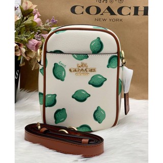 กระเป๋าสะพาย Coach Phoebe Crossbody With Lime Print (A2039-3044)