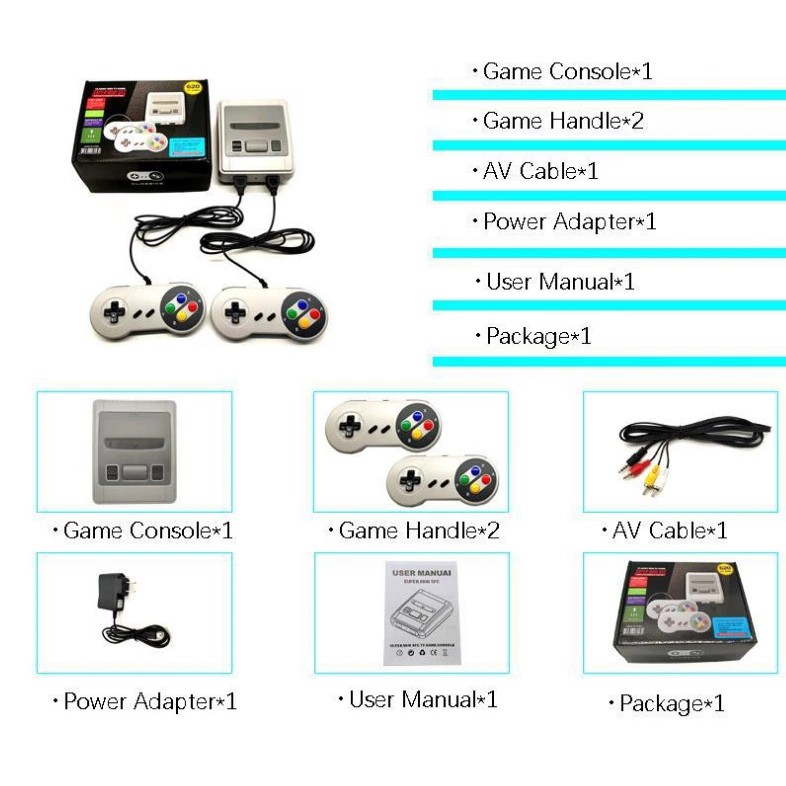 NEW SFC660 Game เครื่องเล่นเกมส์ ย้อนวัย เกมส์ย้อนยุค เกมคอนโซล Game Video Console 8 bit 660เกมส์ ราคา ถูกที่สุด ดีลบีเคเค แกลเลอรีภาพที่ 4
