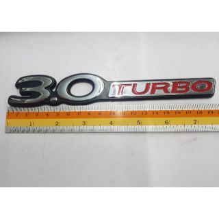 Logo 3.0,2.5 Turbo ของรถ Isuzu D-Max