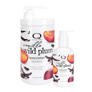 Qtica Vanilla wild plum luxury lotion for manicures &amp; Pedicures.โลชั่นสำหรับทำสปามือเท้าใช้ได้ทั่วร่างกายให้ความชุ่มชื้น