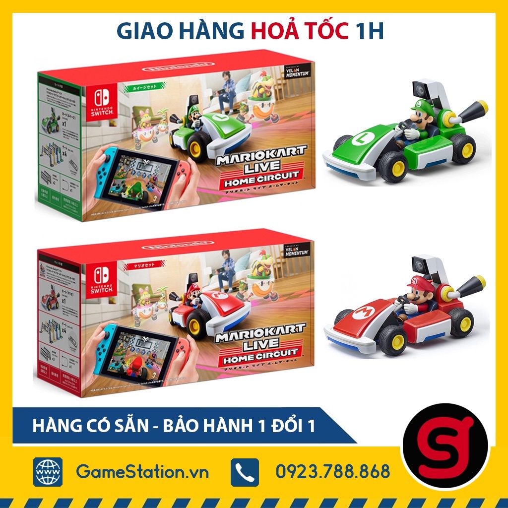 ชุดเกม Mario Kart Live ชุดเกม Home Circuit สําหรับ Nintendo Switch