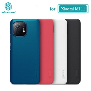 Xiaomi Mi 11 Lite เคส Nillkin Frosted Shield PC ฝาหลังสำหรับ Xiaomi Mi 11 Ultra / 11i / 11X / 11T / Mi11 PRO