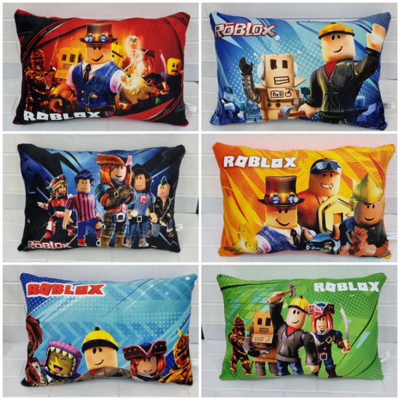 58 ROBLOX MINECRAFT / Ro Blox Mine Craft Box Pillow วัสดุขนนุ่ม
