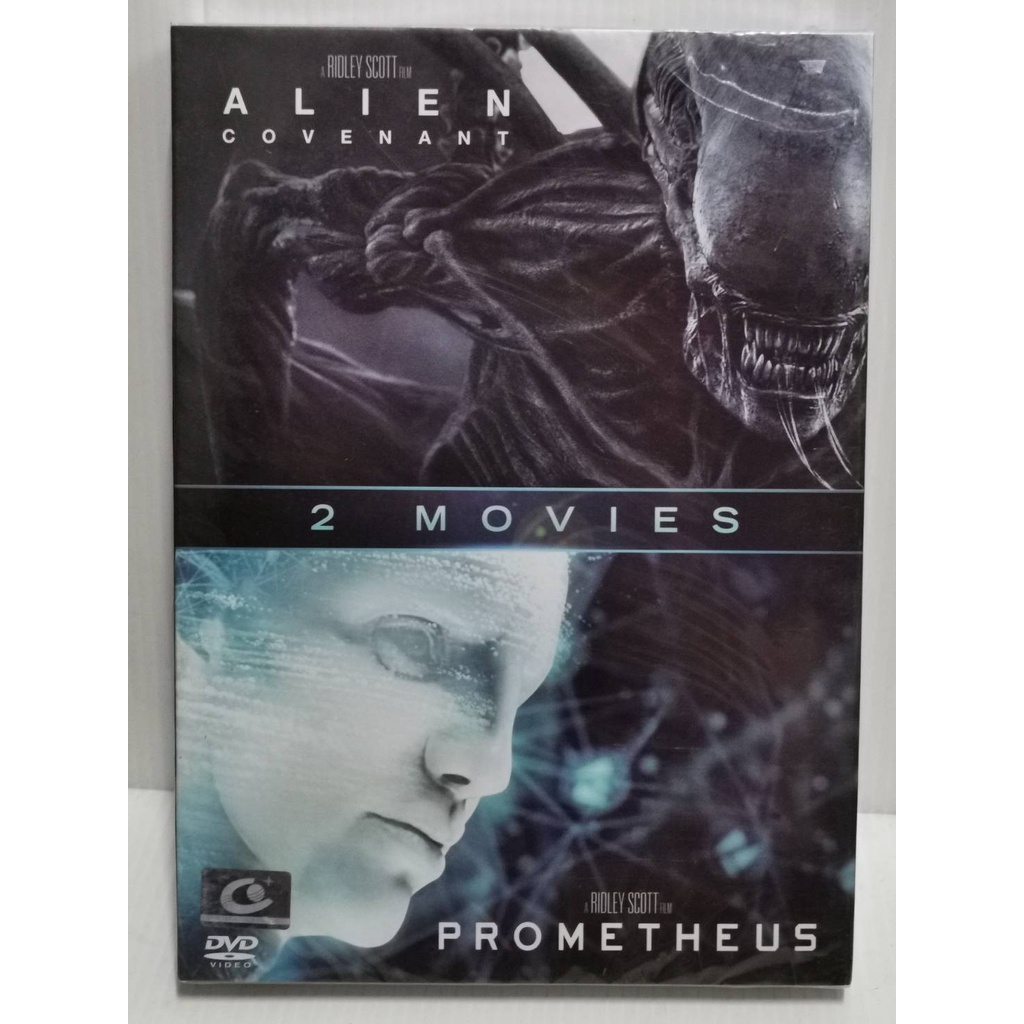 DVD 2 Disc Boxset : Alien Covenant (2017) / Prometheus (2012) " A Ridley Scott Film "