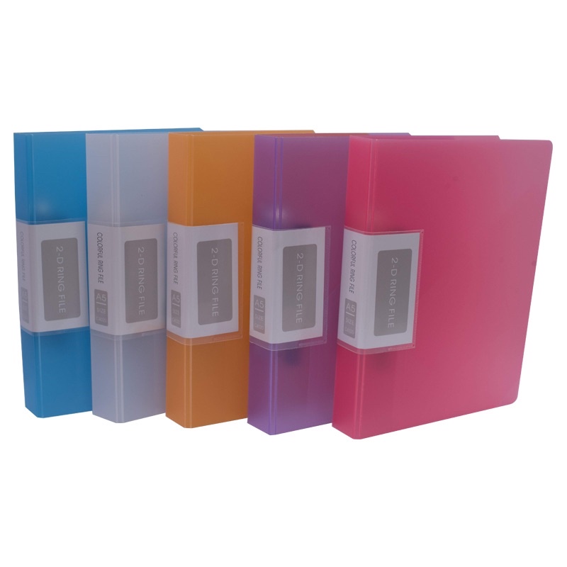 [อ่านก่อน] Ring Binder : แฟ้ม PP 2 ห่วง ขนาด A5 แฟ้มใส่การ์ด สมุดใส่การ์ด - รูปที่ 5