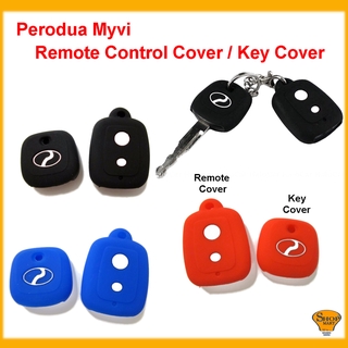 เคสรีโมตกุญแจรถยนต์ แบบซิลิโคน สําหรับ Perodua Myvi 2003 2005 2007 SE