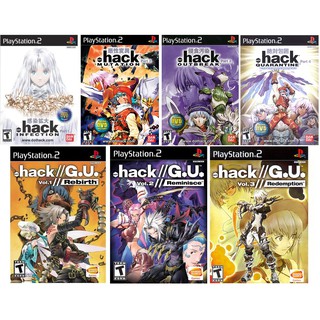 แผ่นเกมส์ PS2 (ส่งไว) Dot Hack ALL (RPG)