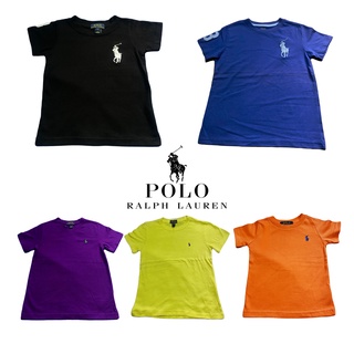 🍭เสื้อยืดเด็ก📌polo 💖 เสื้อสีพื้นเด็ก 🔥 พร้อมส่ง🔥 สินค้าของแท้ 💯%✅