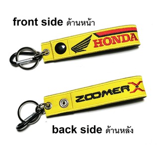 พวงกุญแจ HONDA ZOOMER X  ZOOMERX  ฮอนด้า มอเตอรไซค์ บิกไบค์ MOTORCYCLE BIKER KEYCHAIN