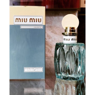 MIU MIU Leau Bleue EDP 100 ml. กล่องซีล