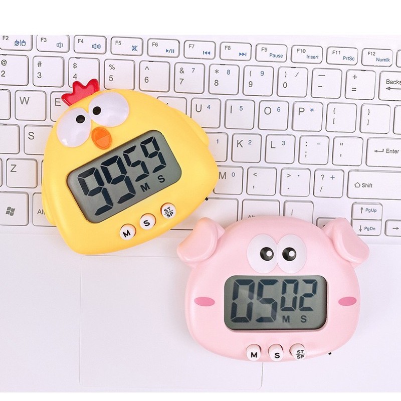 นาฬิกาจับเวลา นาฬิกาจับเวลา+แถมถ่านฟรี ตั้งเวลาได้นานถึง99.59นาที