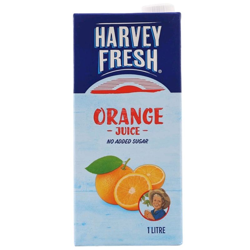 Work From Home PROMOTION ส่งฟรีน้ำส้ม จากออสเตรเลีย Harvey Fresh Orange Juice 1 Ltr.  เก็บเงินปลายทาง