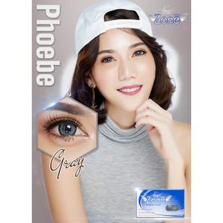 Angel Zone คอนแทคเลนส์ AngelZone รุ่น Phoebe Gray สีเทา (รายเดือน) Angelzone