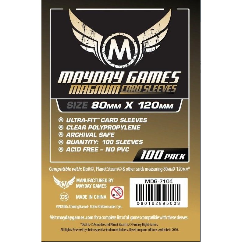 Mayday "Dixit" Card Sleeves - Magnum Ultra-Fit (80x120mm)