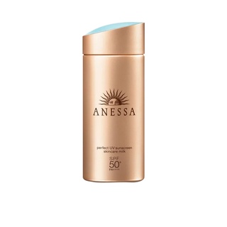 [ลดเหลือ783. Code 77FMCG120] [2022] ANESSA Perfect Sunscreen Skincare Milk SPF50+/PA++++ 90ml ครีมกันแดด เนื้อน้ำนม