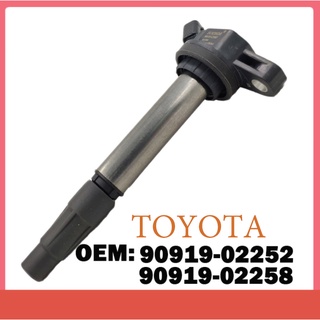 คอยล์จุดระเบิด TOYOTA Corolla VIOS 90919-02258 90919-02252- คอยล์หัวเทียน โตโยต้า อัลติส พรีอุส