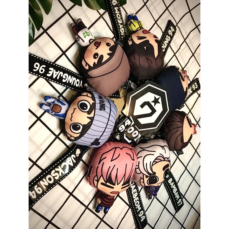 พวงกุญแจ Got7 มี name tag ของจริงน่ารักม๊ากกก