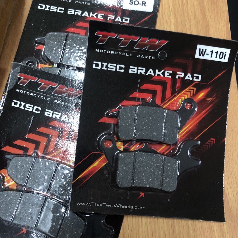 อ่านก่อนสั่ง Honda ผ้าดิสเบรค รุ่นประหยัด มอเตอร์ไซค์ สำหรับ Honda Click i Scoopy i 10-19