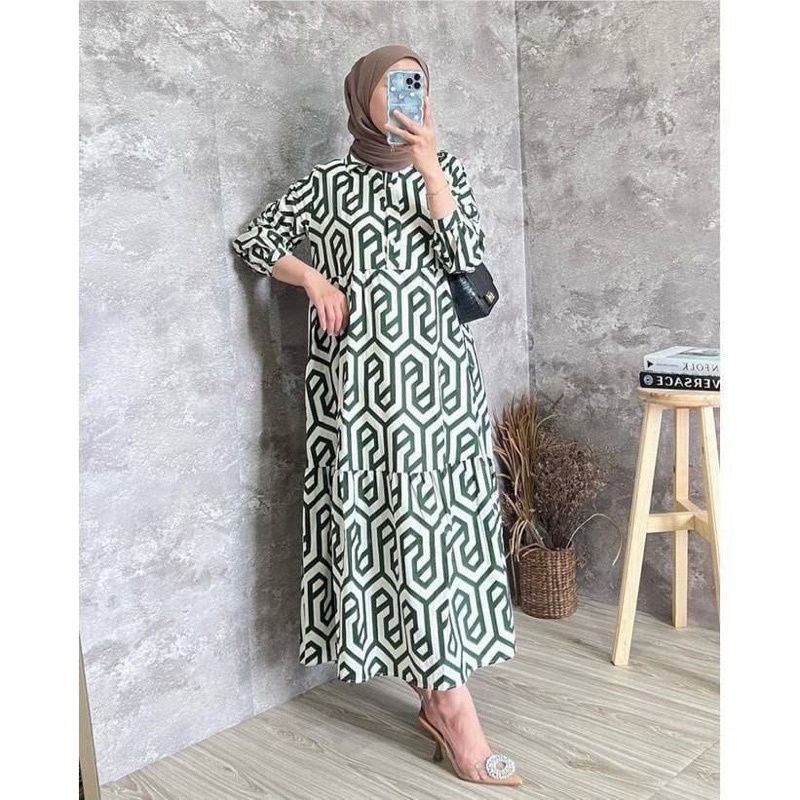 Gamis MIDI ZARA DRESS ชุดเดรส ฟีโนเมนอล