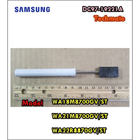 อะไหล่ของแท้/โช๊คเครื่องซักผ้าซัมซุง/SAMSUNG/DC97-16350N/ASSY DAMPER/สีขาว  ยกชุด 4 ชิ้น