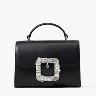 พรีฯKate Spade lovitt buckle small top-handle bag/black.