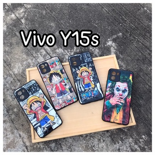 VIVO Y15s Case3D ล่ายการ์ตูน กันกล้อง