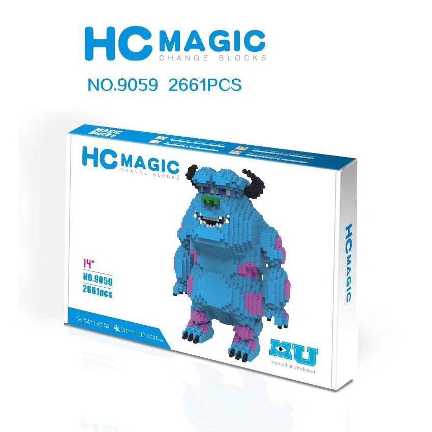 เลโก้นาโนซัลลี่ ตัวใหญ่มาก ⚡ HC Magic Block Nanoblock