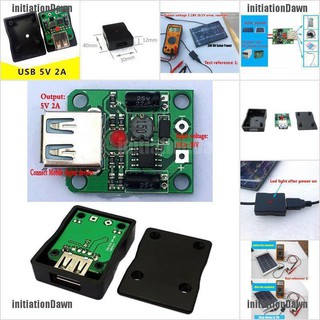 กระเป๋าเก็บประจุพลังงานแสงอาทิตย์ dc 6v - 20v 18 v to 5 v 2a