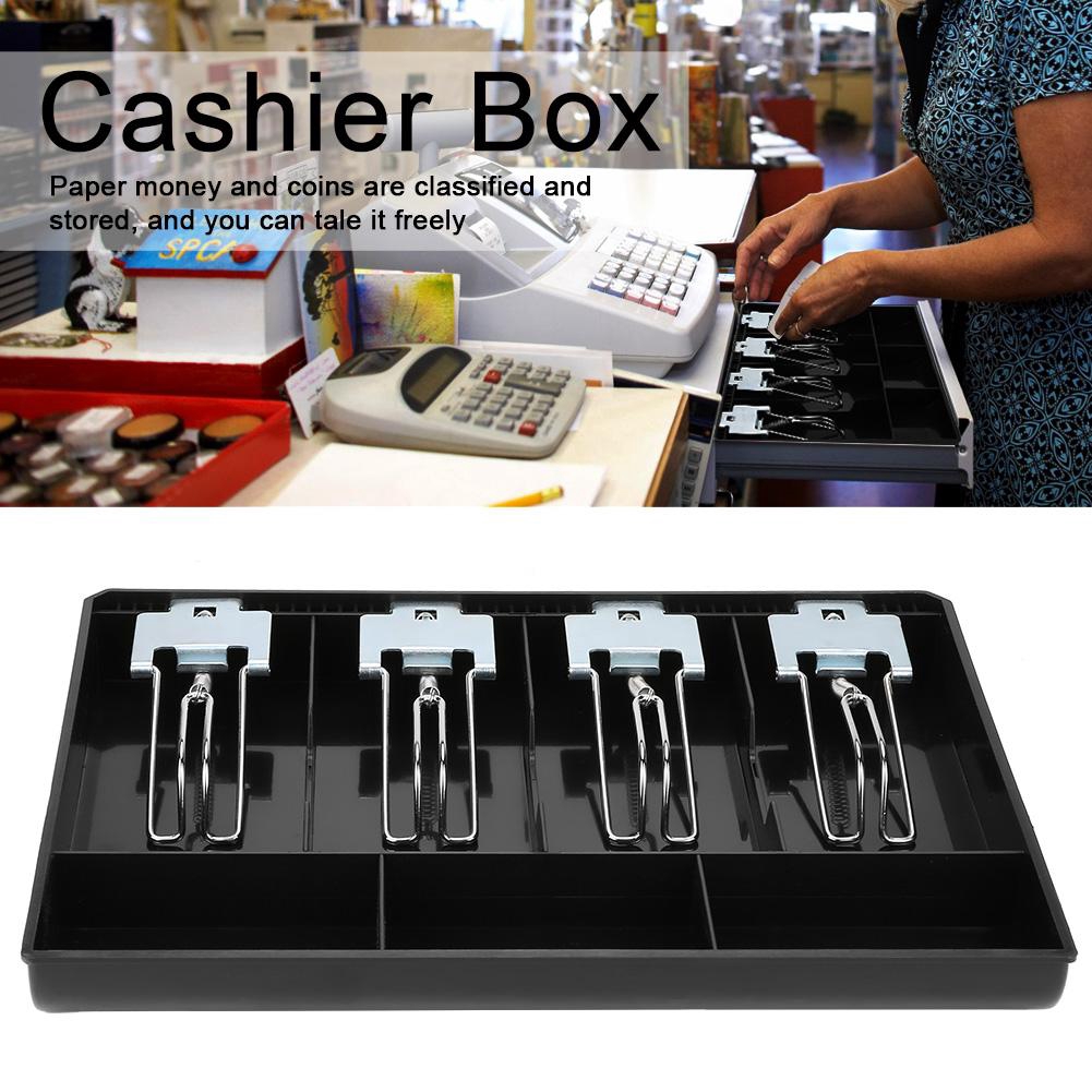 Cash Drawer Register Insert Tray Replacement Cashier 4Box