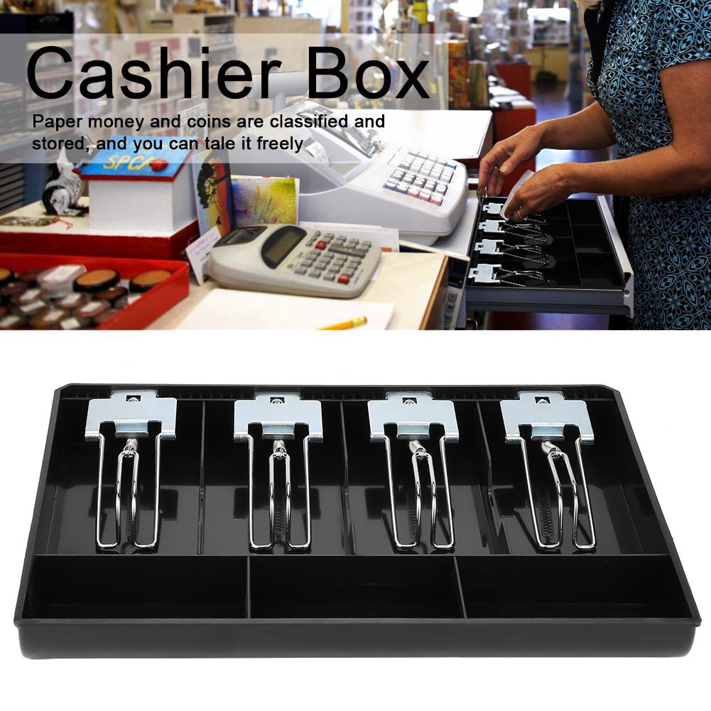Cash Drawer Register Insert Tray Replacement Cashier Three Box