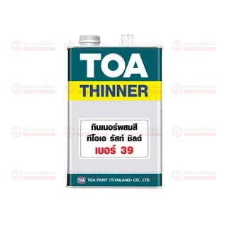 TOA ทินเนอร์ 21 / 23 / 31 / 39 / 41 /43 / 61 / 71 /81 / 91 ขนาด 3.785 ลิตร ทีโอเอ |แกลลอน| TTR Store