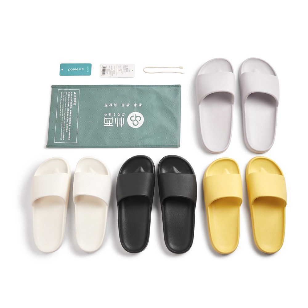 POSEE 38° softness รองเท้าแตะแบบสวม แบบกันลื่น สำหรับใส่ในบ้าน #8