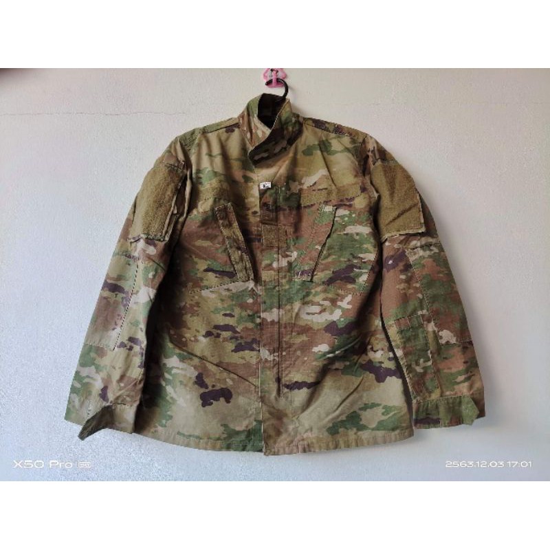 เสื้อทหารมื้อ2(ของแท้USA)สินค้าไม่มีตำนิสภาพใหม่สีสด(ลายMulticam scropion)