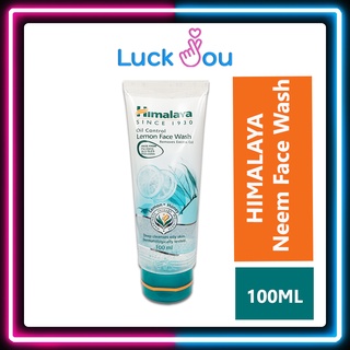 Himalaya Oil Control Lemon Face Wash 100 ml เจลล้างหน้า มะนาว ควบคุมความมัน